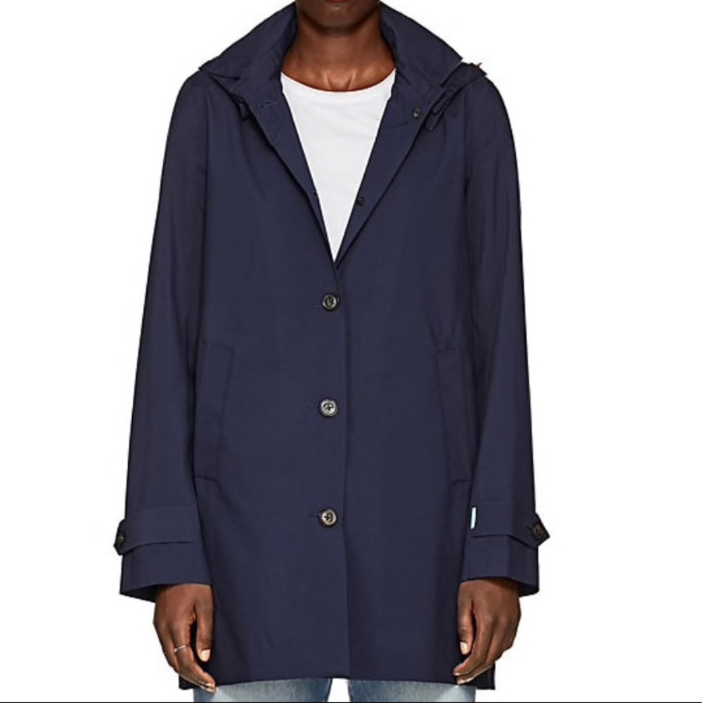 Save the Duck Navy Raincoat NWT